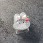 Cute Cartoon Transparent Strawberry Rabbit Keycap DIY Handmade Personalized Mechanical Keyboard Dedicated PBT Keycap
