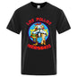 Summer Men's High Quality LOS POLLOS Hermanos Funny Printed T-Shirt Casual Cotton Breathable Tshirt Chicken Brothers Tees Top