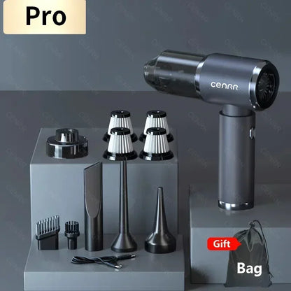 CENRR Car Vacuum Cleaner High Suction 210000PA Wireless Vacuum Cleaner Cordless Vacuum Cleaner High Pressure Cleaning Machine