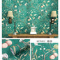 Floral Grey Peel and Stick Wallpaper Flower Self Adhesive Roll Waterproof Removable Contact Paper Furniture Table Renovate Decor