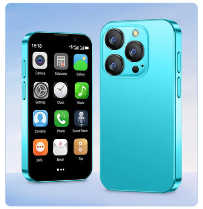 SERVO 16SE Mini Android Smartphone Dual SIM Standby 16GB ROM Play Store Wifi GPS Face Unlock 3G WCDMA 3.0" Small Smart Cellphone