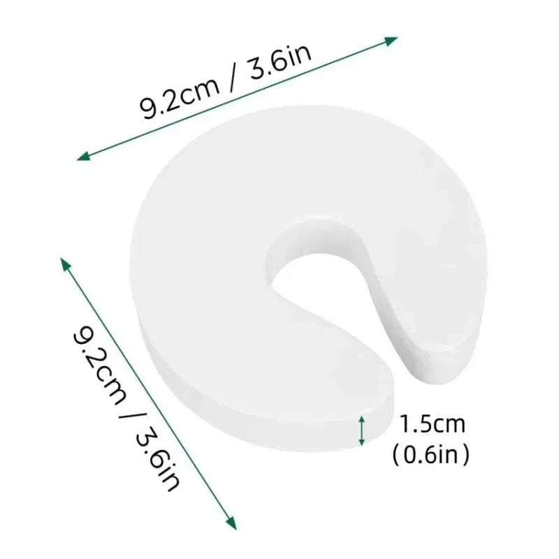 6Pcs Baby Safety Door Stopper Newborn Furniture Protector Anti-pinch Hand Child Lock Finger Pinch Guard Proof Door Slam Stopper