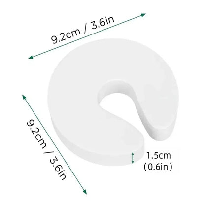 6Pcs Baby Safety Door Stopper Newborn Furniture Protector Anti-pinch Hand Child Lock Finger Pinch Guard Proof Door Slam Stopper