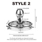 1pcs, Adjustable Huge Stainless Steel Anal Dilator Metal Vaginal Speculum Fisting Vaginal Dilator Anal Training  Adult Sex Toys