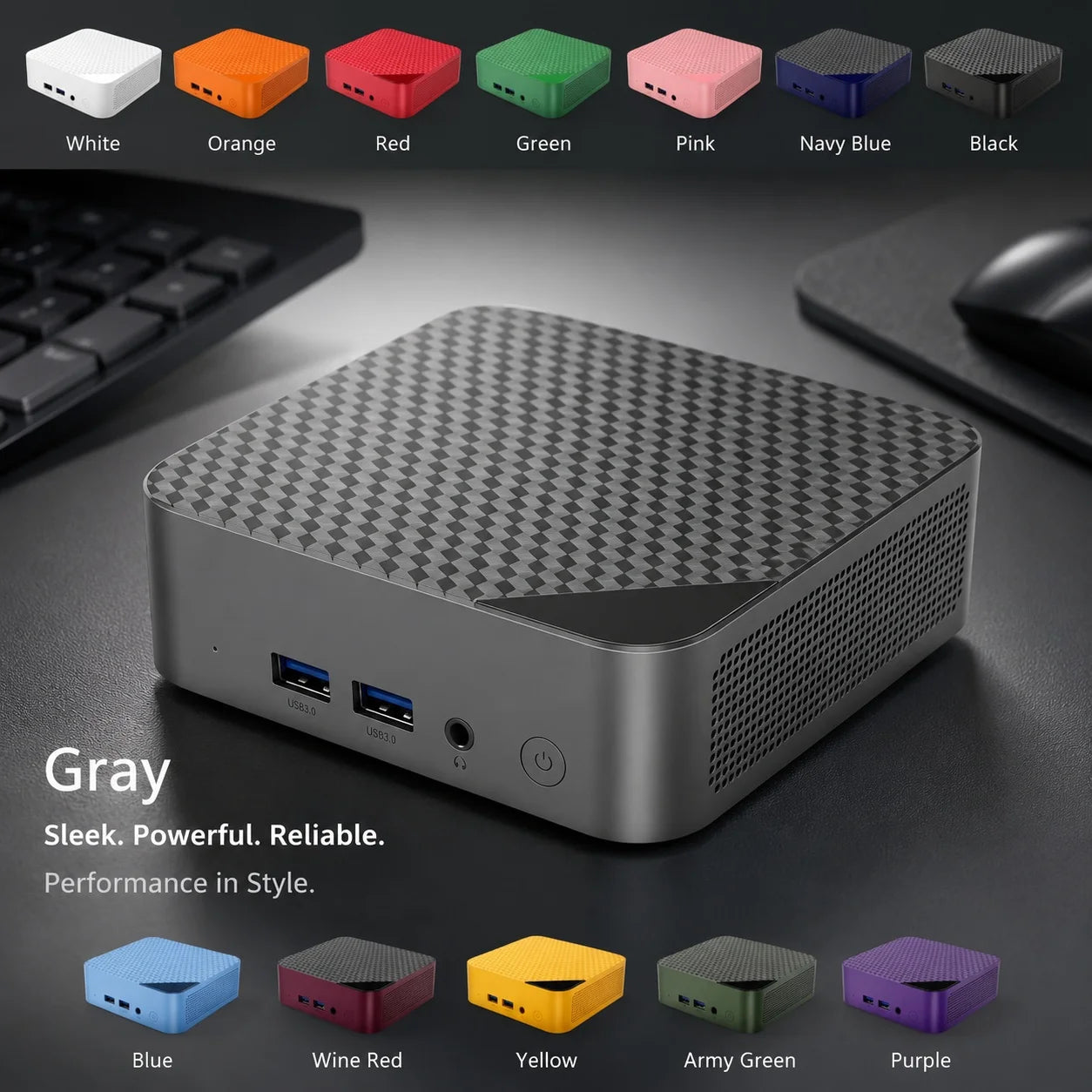 Mini PC Windows 11 Inte i9 10980HK Desktop Gaming Computer PC 32GB RAM 1TB M.2 SSD WiFi 6 BT5.2 Pc Gamer