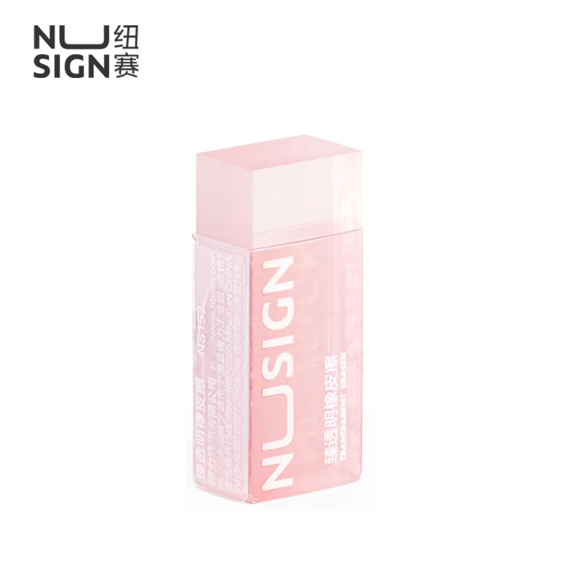 NUSIGN 2B Soft Rubber Pencil Eraser for Students Art Sketching Painting Exam Writing Correction School Stationery Supplies
