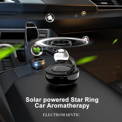 Solar Car Air Freshener Interstellar Levitation Rotating Auto Flavoring Car Perfume Deodorant Diffuser Interiors Accessories