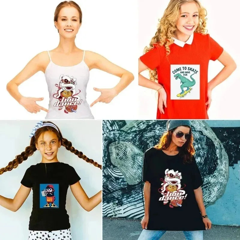 A4 Paper Sublimation Heat Transfer Paper Print Ion on Fabric Clothes T-shirt for Inkjet Printer DIY Craft Supplies