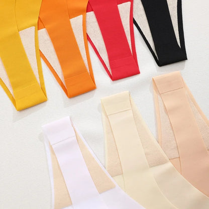 8PCS/Set Women Seamless Ice Silk Thongs Panties Female G-String Breathable Underwear V Waist Sexy Lingerie Ultra Thin Bikini