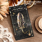 1 pc Metal Bookmarks with Chain Pendant Colorful Feather Design Unique Gifts for Book Lovers Writers Students Teachers Holiday