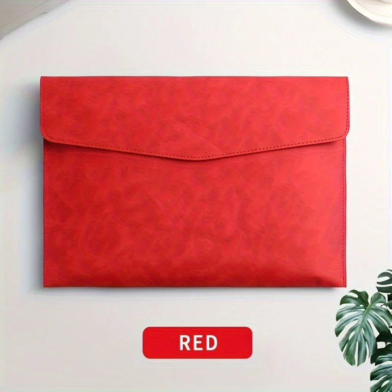 A4 File Storage Bag Simple File Folders Business Office School File Organizer Bags Laptop Sleeve
