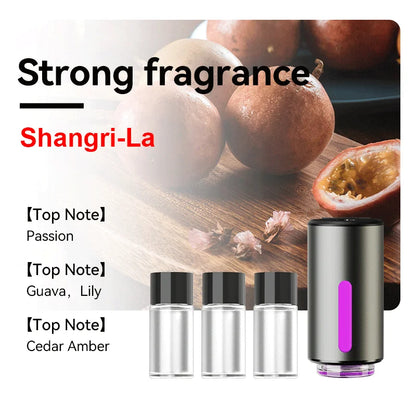 Huitai Car Aromatherapy Machine Car Air Outlet Freshener Auto Air Diffuser Electric Aroma Smell Perfume Car Accessories for Men