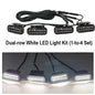 Beusfirts LED Front Grille Light FOR RAM 1500 Accessories Car Daytime Running Light Wheel Eyebrow Lamp For Pickup Offroad 12V