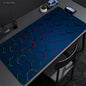 Geometric Large Mouse Pad 100x50cm Big Computer Mousepads Hexagon Mousepad Big Keyboard Mat Gamer Mouse Pads Non-SlipDesk Mats