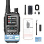 Baofeng UV-5R Mini 5W Walkie Talkie (2 Pack) | Bluetooth APP, NOAA Weather, 999 Ch | USB-C Charging for Outdoor/Hunting