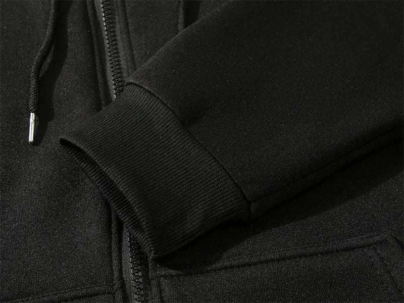 Customized Printed Zipper Hoodies Men Fashion Long Sleeve Zipper Up Sweatshirts Women Casual Personality Hoody Pullover Sudadera