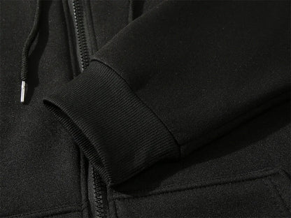Customized Printed Zipper Hoodies Men Fashion Long Sleeve Zipper Up Sweatshirts Women Casual Personality Hoody Pullover Sudadera