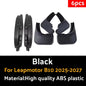 Car Lined Fender For Leapmotor B10 2025 2026 2027 Car Mud Guard Antifreeze Mudguards Rear Mudflaps Exterior Mudguard Accessories