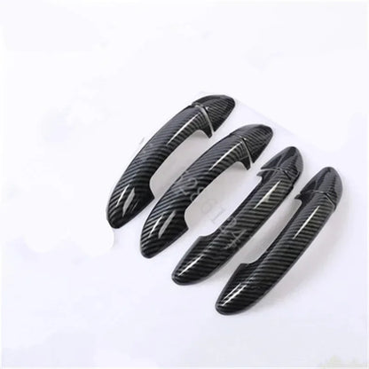 Car Accessories For VW Volkswagen Passat CC b6 b7 3c b7.5 7.5 sedan Varian ABS Chrome Carbon Fiber Car Door Handle Cover Trim