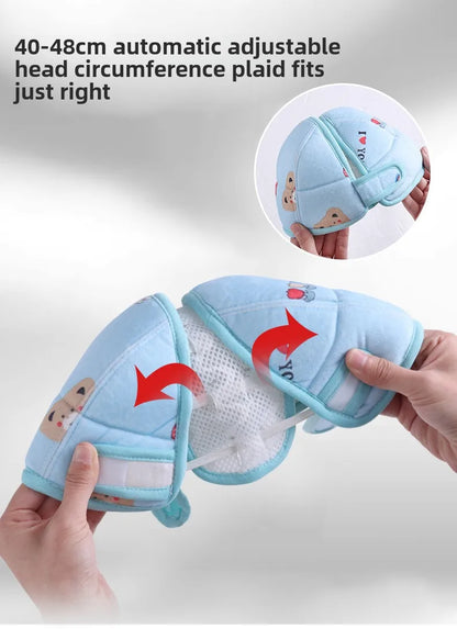 1-3T Toddler Baby Head Protector Safety Hat Cute Bear Bunny Baby  Prevent Injured Helmet  for Crawling Walking Learning Headgear