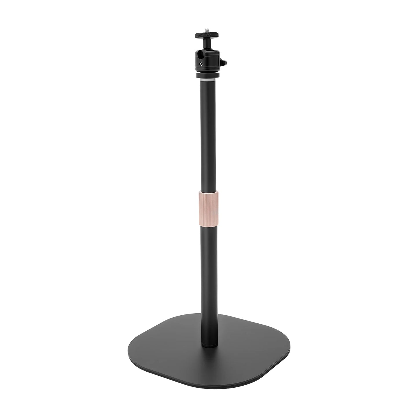 Adjustable Projector Floor Stand 25.6-47in ,360° Swivel Projector Stand with  EVA Pad, Portable Projector Mount for Home, Office
