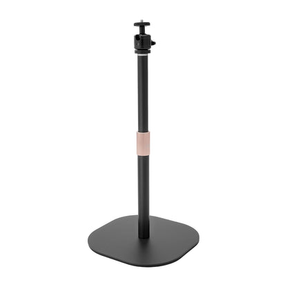 Adjustable Projector Floor Stand 25.6-47in ,360° Swivel Projector Stand with  EVA Pad, Portable Projector Mount for Home, Office