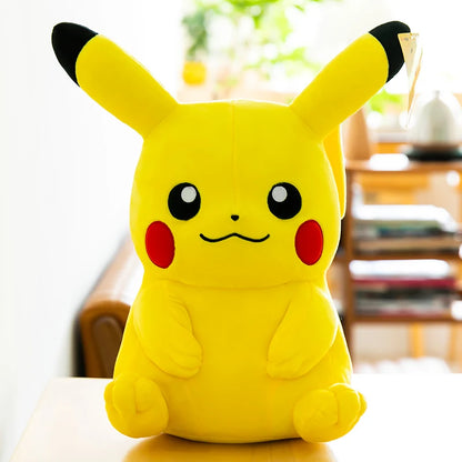 Pokemon Stuff Plush Toys Kawaii Pikachu Pichu Charmander Squirtle Psyduck Anime Soft Dolls Doll Kids Birthday Christmas Gift