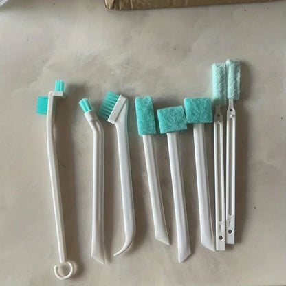 5/9 PCS Set Household Cleaning  Brush Set For Bottle Window Crevice Clean