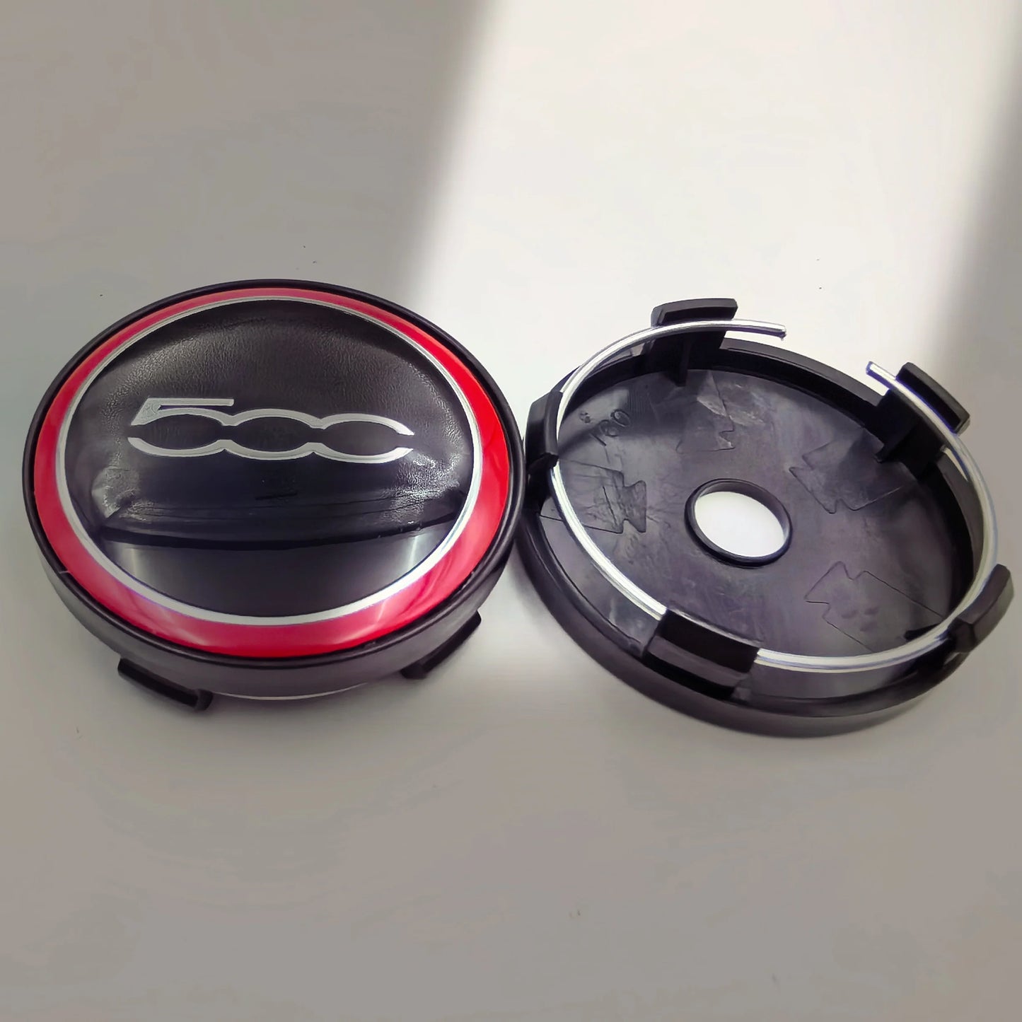 4pcs Fiat 500 Abarth Lancia Car Wheel Center Hub Cap Car Wheel Center Caps Hubcap Cover 60mm