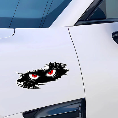 15cm Laptop Funny Monster Sticker Waterproof 3D Vinyl Self Adhesive Funny Anime Cute Auto Motorcyc Peeking Monsters Car Stickers