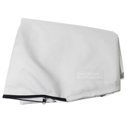 600D Boat Full Outboard Engine Cover Heavy Duty Silver Engine Motor Covers Protector For 6-225HP Waterproof