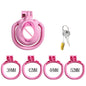New Sissy Simulation Vagina Chastity Cock Cage Sex Toy with 4 Size Cock Ring Bdsm Penis Urethral Lock Adult Toy for Men