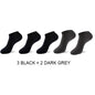 5Pairs/Lot Men's Bamboo Fiber Socks Business Short Breathable Ankle Socks Male Sock High Quality Large Size EU38-44