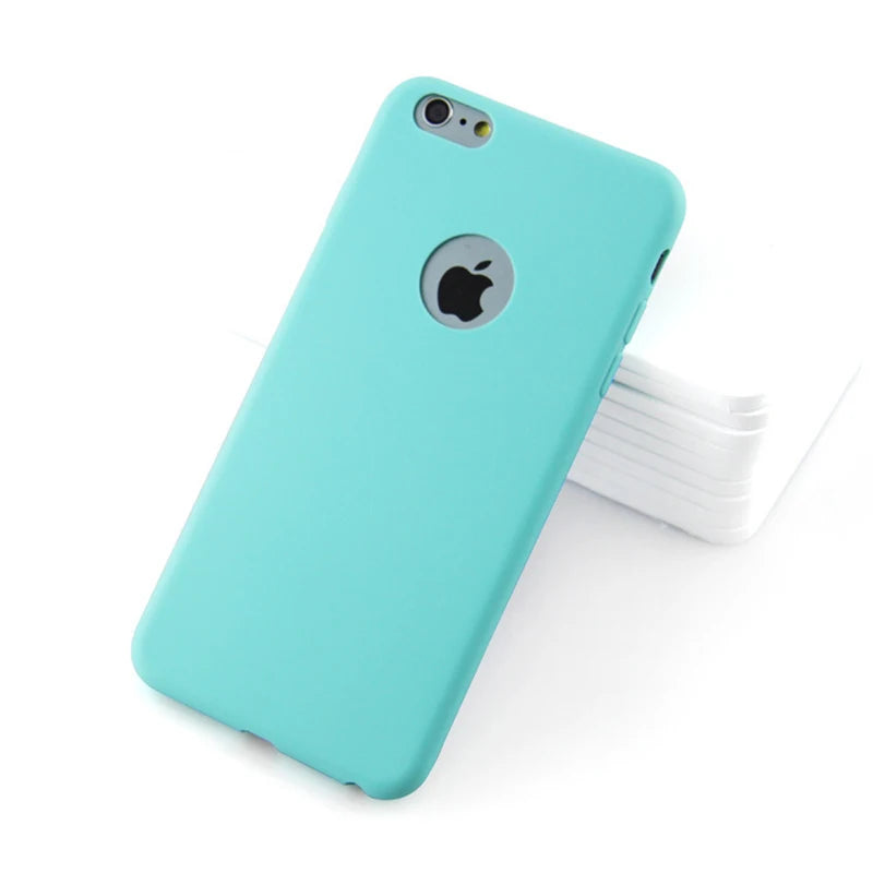 Silicon Case For iPhone 6 6s 7 8 Plus 7Plus 8Plus SE 2020 iphone 11 12 13 Pro X XS MAX XR mini Gel Cell Phone Cover Casing Coque