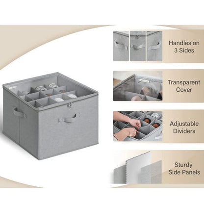 Foldable Shoe Storage Box - Dust-Proof Organizer for Shoes, Space-Saving Shoe Cabinet