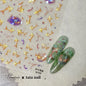 Colorful Bagful Jellyfish Bubbles Swimming Rings Rainbow Stars Ocean Starfish Self Adhesive 5D Nail Art Sticker Manicure Decal