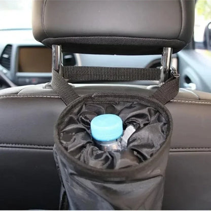 Car Seat Back Trash Holder Hang Litter Bag Garbage Storage Rubbish Container Oxford Cloth Car Waste Bins Cleaning Tools
