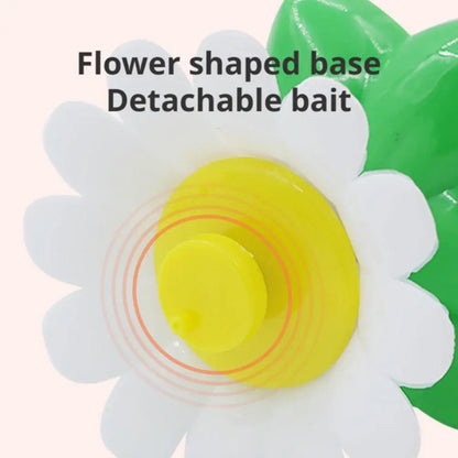 Interactive Cat Teaser Wand Toy - Automatic Rotating Electric Flying Butterfly Hummingbird, Indoor Kitten Exercise Play Toys