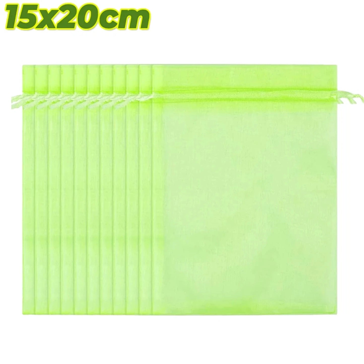 Reusable Drawstring Plant Protection Net Bags Garden Pest Proof Cover For Fruit Trees Vegetables Grapes Strawberries Berries