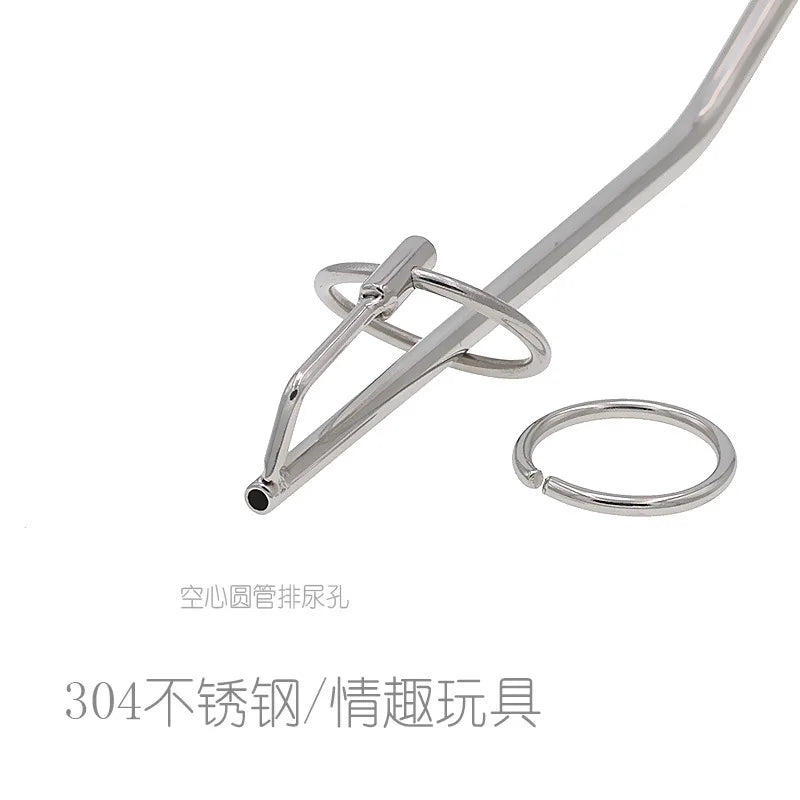 Urethral Catheter Adult Insert Urethral Catheters Sex Toys for Men Gay Horse Eye Stimulator Dilator Sounding Penis Plug