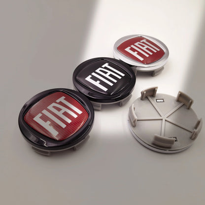 4pcs Fiat 500 Abarth Lancia Car Wheel Center Hub Cap Car Wheel Center Caps Hubcap Cover 60mm
