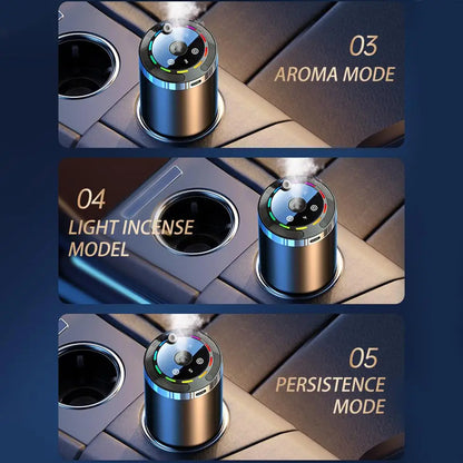 5 Modes Adjustable Smart Car Air Freshener Car Smell Air Freshener Automatic Car Scent Starry Sky Ceiling Ambient Light