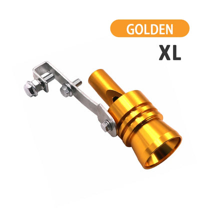 Universal Car Exhaust Pipe Oversized Turbo Whistle Car Refitting Turbo Whistle Exhaust Pipe Sound Tail Muffler