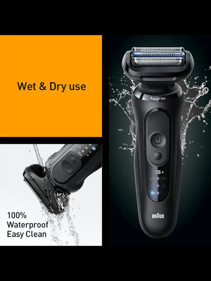 Braun Electric Shaver Series S5 Pro+ Reciprocating Electric Shaver Men Razors Ipx7 Waterproof Beard Trimmer Wet and Dry Dual