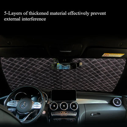 5-Layer Car Cover Hail Snow Shade Awning From Protective Dust Waterproof Exterior Protect Anti UV Outdoor Protector Covers