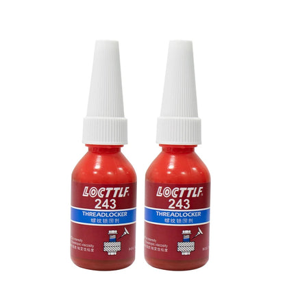 243 Blue Anaerobic Adhesive Medium Strength Threadlockers For All Metal Threaded Components Removable Waterproof 50ML