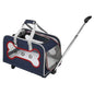Stock Storage Airline Approved Hiking Large Rolling Stroller Wheeled Cat Dog Pet Trolley Carrier With Wheels for Large Dogs