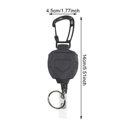 1/2 PCS Badge Reel Clip Credit Card Cover Bus Card Cover Case Retractable Badge Holder Badge Clip Heavy Duty ID Holder