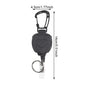 1/2 PCS Badge Reel Clip Credit Card Cover Bus Card Cover Case Retractable Badge Holder Badge Clip Heavy Duty ID Holder