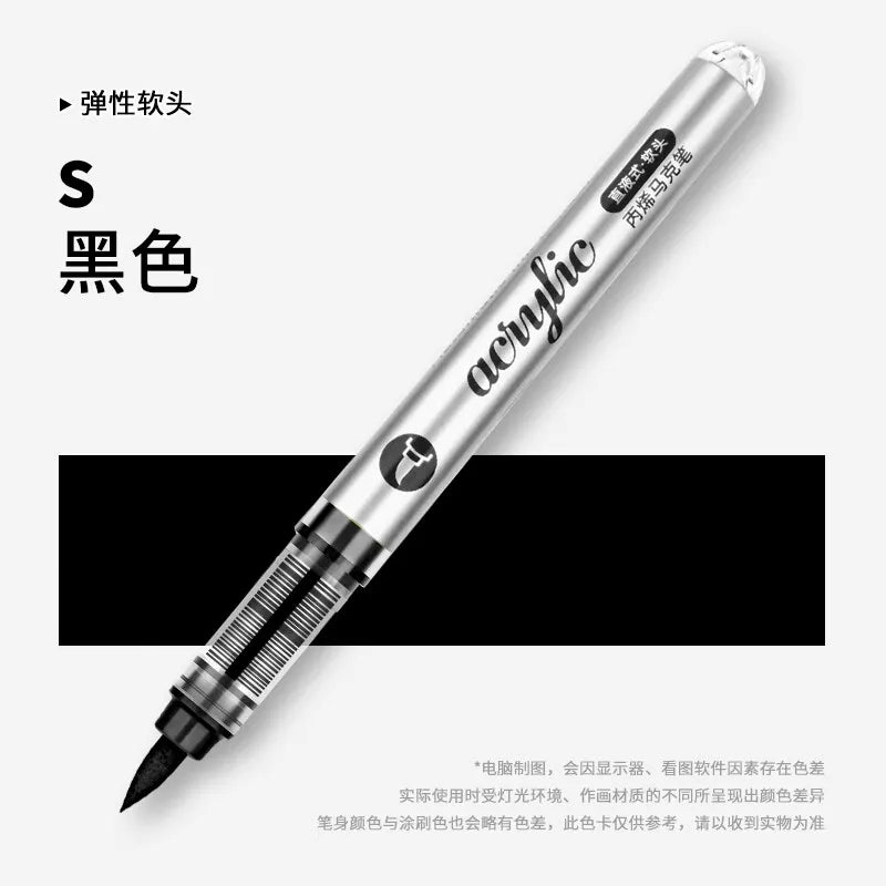 1 PC 120 Colors Acrylic Paint Marker Pens Professional Drawing Pens for Graffiti Manga School Aesthetic Stationery Art Supplies